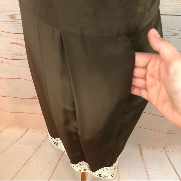 NWT Milly Crochet Lace Silk Cottagecore Dress - Picture 5 of 12